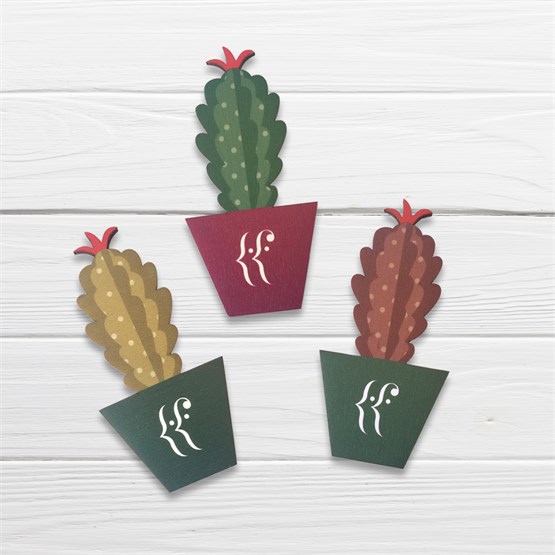 Quaderno personalizzabile con grafica Cactus - Quaderno - Le Graffe shop