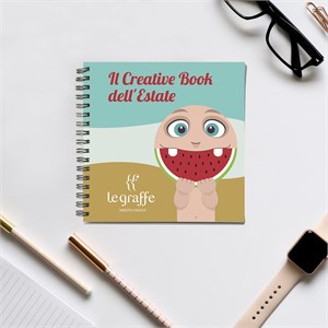 Quaderno personalizzabile con grafica Cactus - Quaderno - Le Graffe shop