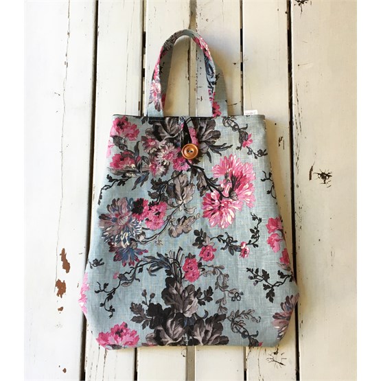 Maxi Borsa handmade in lino e tela 