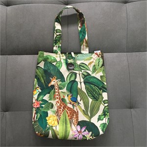 Maxi borsa handmade in tessuto “La Giraffa” - Borsa - Le Graffe shop